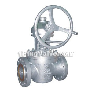 ANSI flange-connection hard-sealed lift plug valves