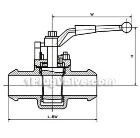 ANSI sleeve soft-sealed plug valve constructral diagram(pic2)
